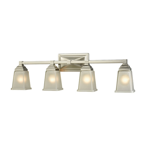 Sinclair 4-Light Bath Vanity in Brushed Nickel