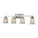 Sinclair 4-Light Bath Vanity in Polished Chrome