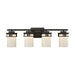 Ravendale 4-Light Bath Vanity in Oil Rubbed Bronze