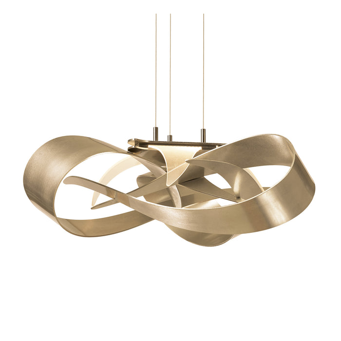 Flux LED Pendant in Soft Gold (84)