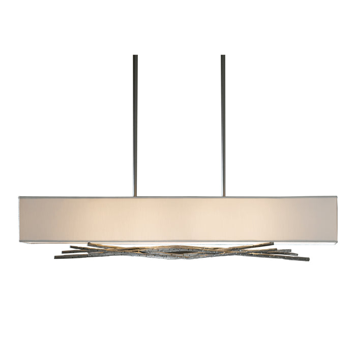 Brindille Pendant in Burnished Steel (08)