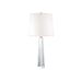 Taylor 1-Light Bedside Table Lamp in Polished Nickel - Lamps Expo