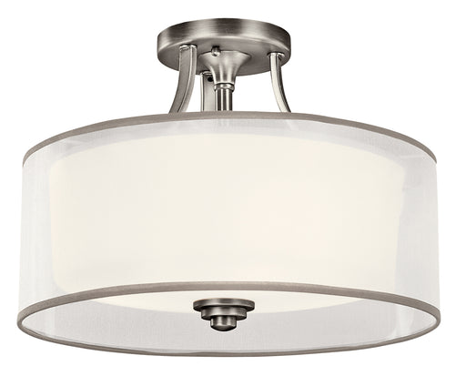 Lacey 3-Light Semi-Flush Mount - Lamps Expo