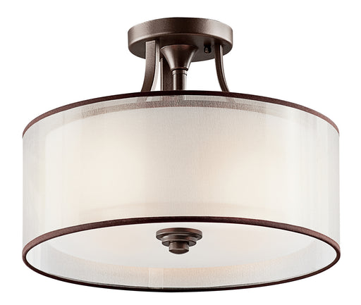 Lacey 3-Light Semi-Flush Mount - Lamps Expo