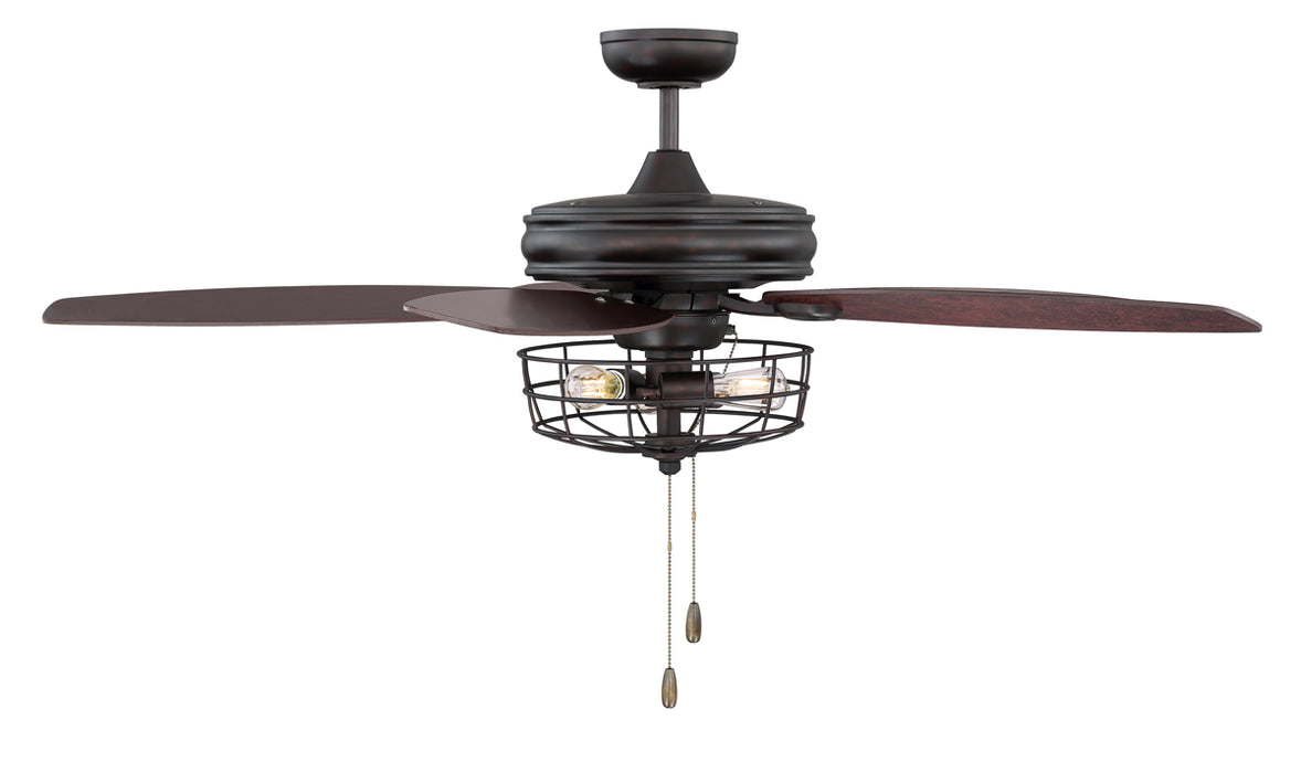 Meridian (M2006ORB) 52" 3-Light Ceiling Fan in Oil Rubbed Bronze