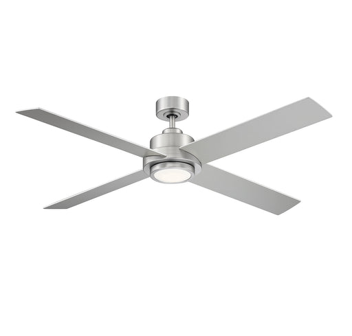 Meridian (M2011BNRV) 56" LED Ceiling Fan in Brushed Nickel