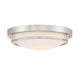 Meridian (M60019BN) 2-Light Ceiling Light in Brushed Nickel