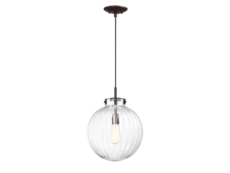 1-Light Mini Pendant in Oil Rubbed Bronze