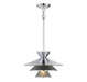 Meridian (M70096CH) 1-Light Pendant in Chrome