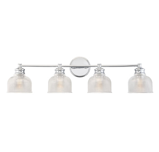 4-Light Bathroom Vanity Light in Chrome