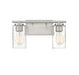 2-Light Bathroom Vanity Light in Brushed Nickel