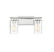 2-Light Bathroom Vanity Light in Chrome