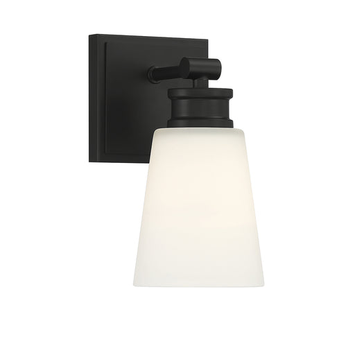 Meridian (M90072MBK) 1-Light Wall Sconce in Matte Black