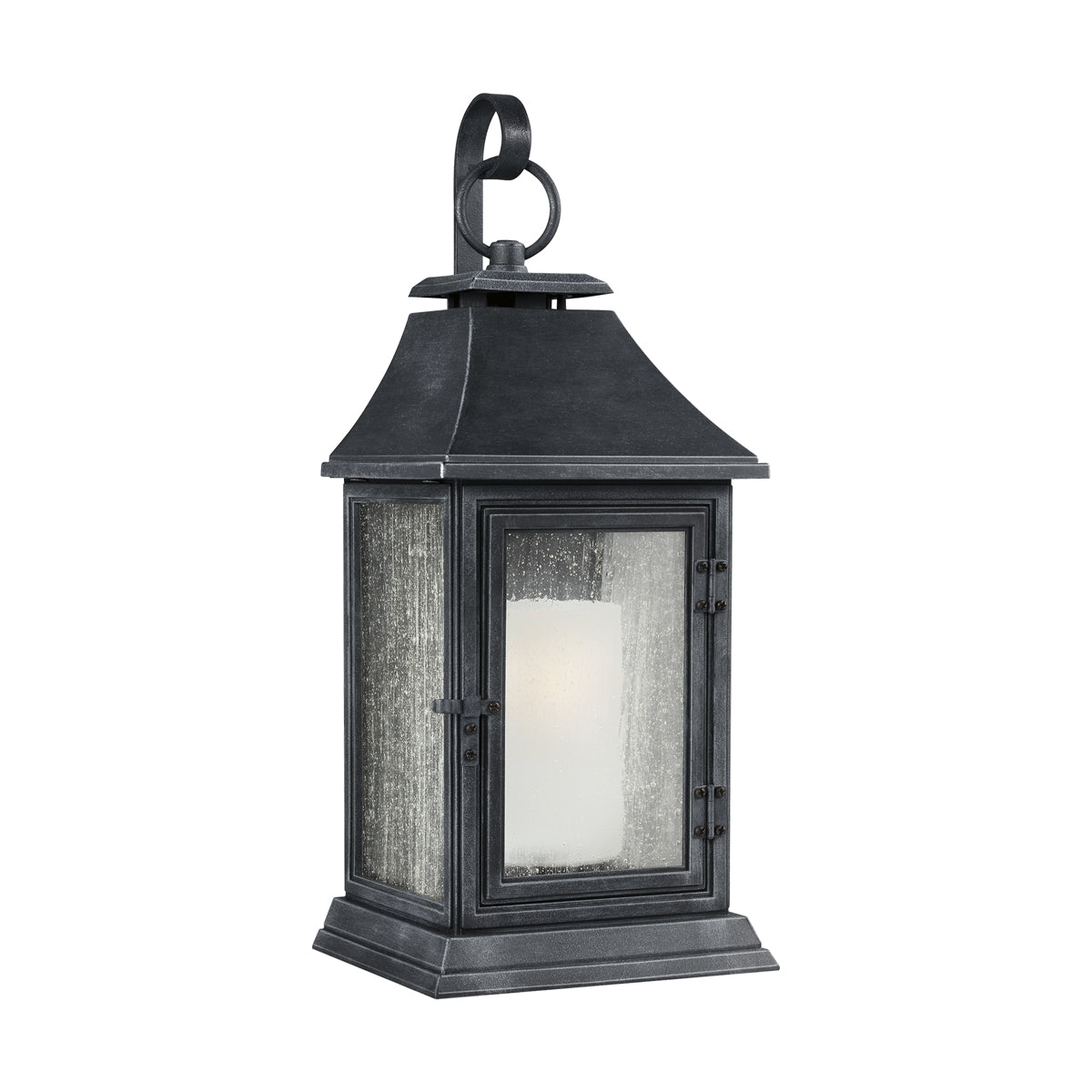 Shepherd Outdoor Lighting in Dark Weathered Zinc - Lamps Expo