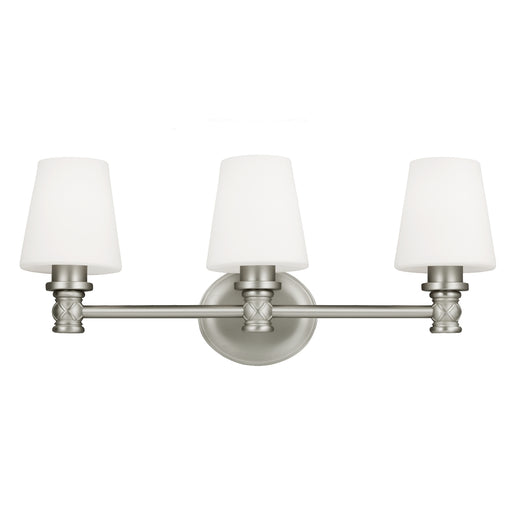 Xavierre Bath Sconce in Satin Nickel - Lamps Expo