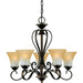 Duchess 5-Light Chandelier in Palladian Bronze