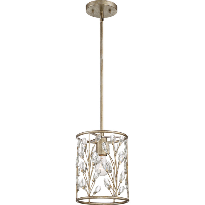 Meadow Lane 1-Light Mini Pendant in Vintage Gold