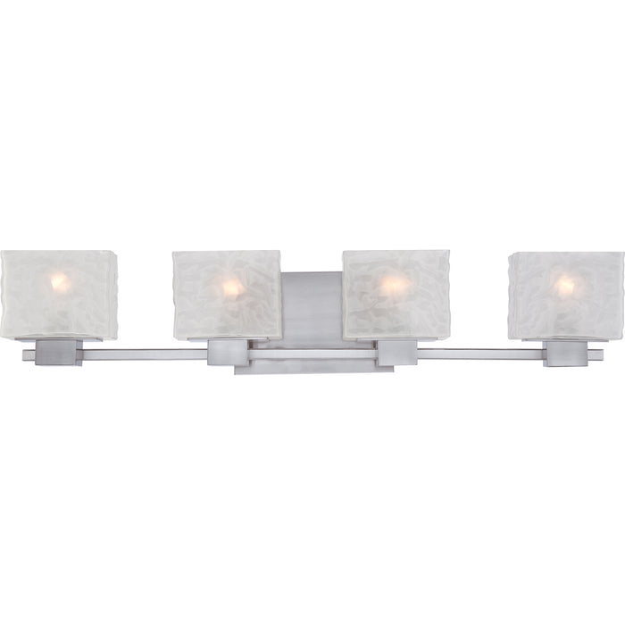 Melody 4-Light Bath Vanity in Brushed Nickel