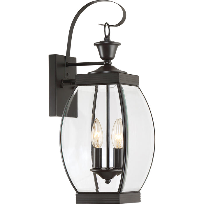 Oasis 2-Light Outdoor Lantern in Medici Bronze