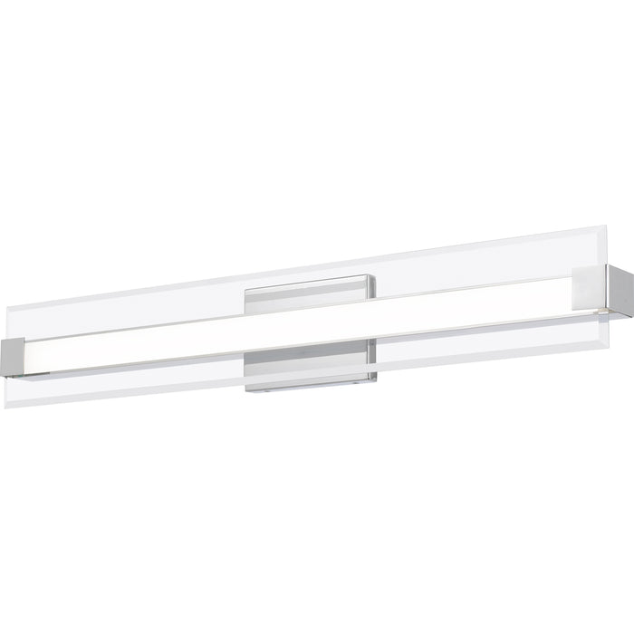 Salon LED Bath Vanity in Polished Chrome