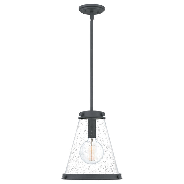 Bristol 1-Light Mini Pendant in Mottled Black