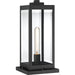 Westover 1-Light Outdoor Lantern in Earth Black