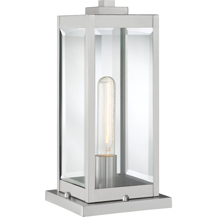 Westover 1-Light Outdoor Lantern in Stainless Steel