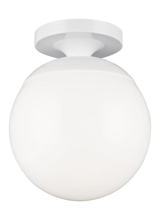 Leo - Hanging Globe 1-Light Wall/Ceiling Semi-Flush Mount - Lamps Expo