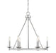 Middleton 6-Light Chandelier in Polished Nickel