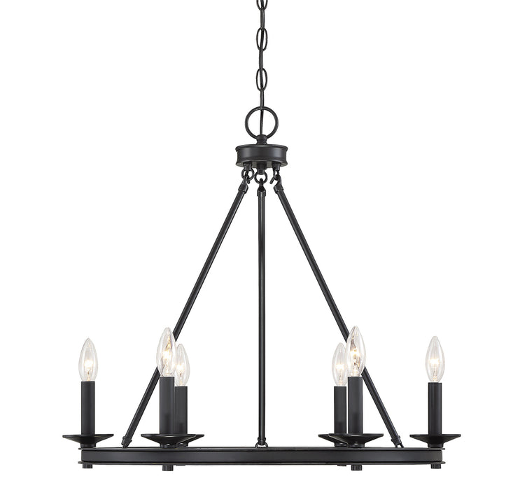 Middleton 6-Light Chandelier in Classic Bronze