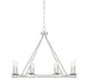 Middleton 8-Light Chandelier in Satin Nickel