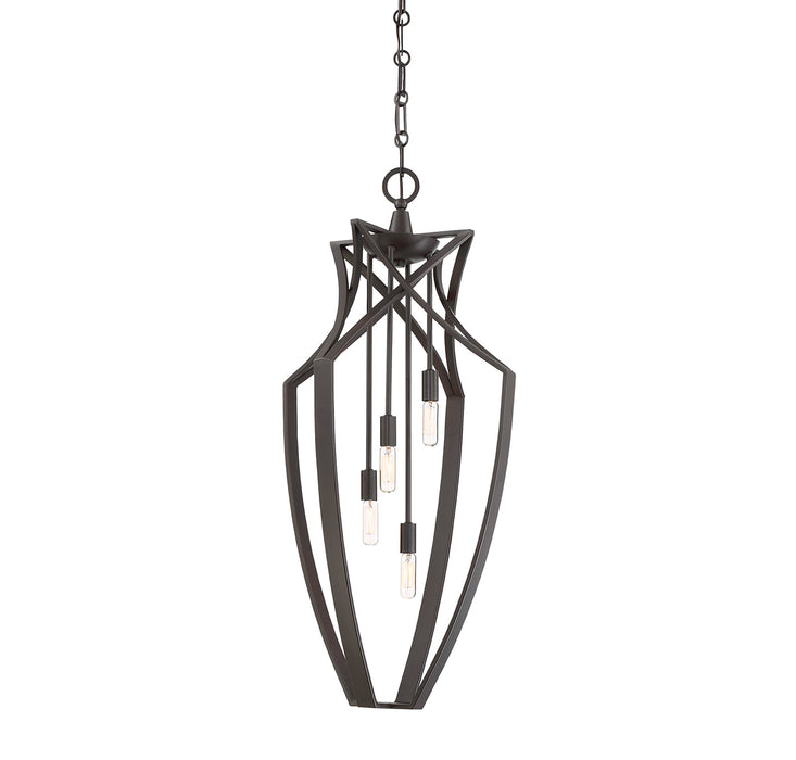 Windsung 4-Light Foyer in English Bronze