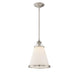 Ashmont 1-Light Pendant in Satin Nickel