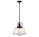 Garvey 1-Light Pendant in English Bronze