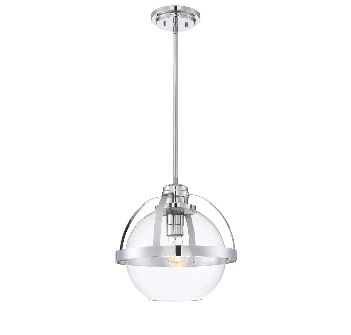 Pendleton 1-Light Pendant in Polished Chrome