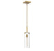 Winfield 1-Light Mini-Pendant in Warm Brass