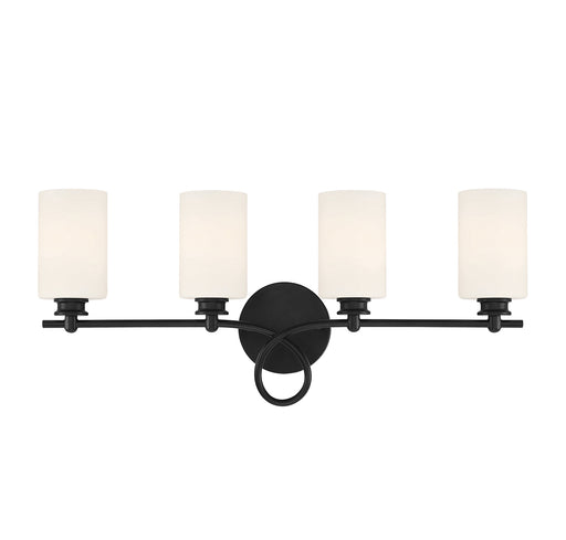 Woodbury 4-Light Bath in Black