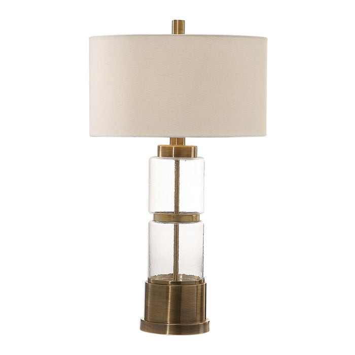 Uttermost's Vaiga Glass Column Lamp