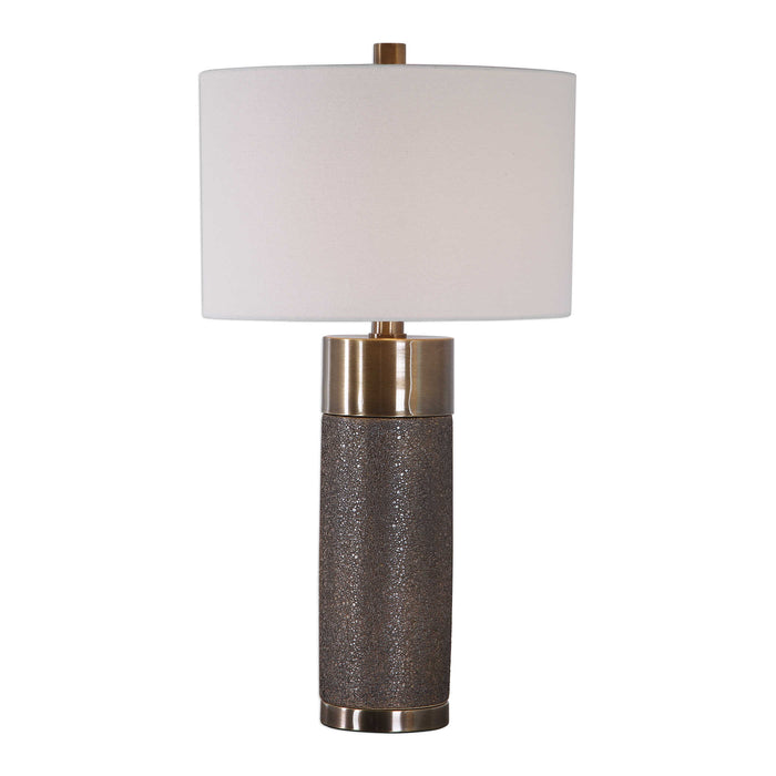 Uttermost's Brannock Bronze Table Lamp Designed by Matthew Williams - Lamps Expo