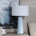 Uttermost's Brienne Light Blue Table Lamp Designed by Jim Parsons - Lamps Expo