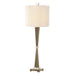 Uttermost's Niccolai Antiqued Nickel Lamp Designed by Jim Parsons