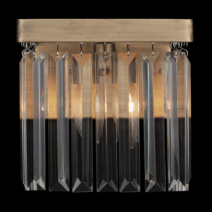 Social Club 1-Light Bath Sconce in Havana Gold with Premium Crystal - Lamps Expo