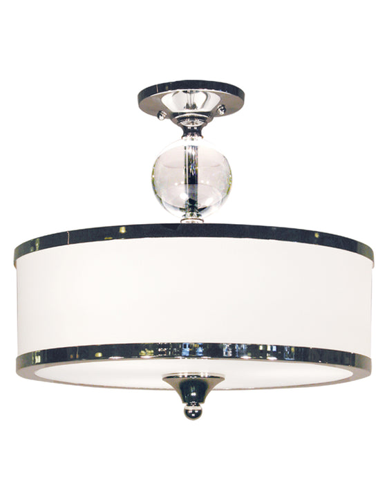 Cosmopolitan 3-Light Semi Flush Mount - Lamps Expo