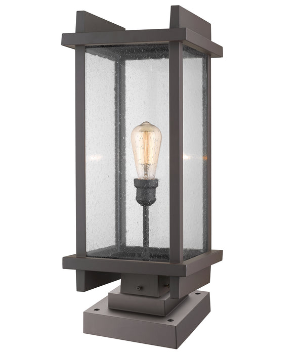 Fallow 1-Light Outdoor Pier Mounted Fixture - Lamps Expo