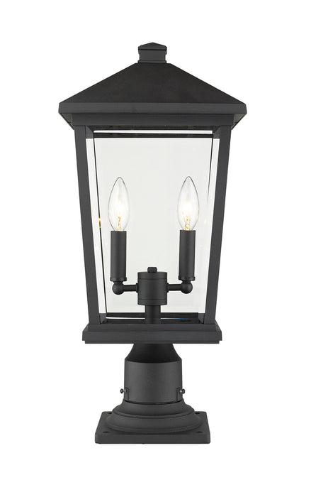 Beacon 2-Light Outdoor Pier Mounted Fixture - Lamps Expo