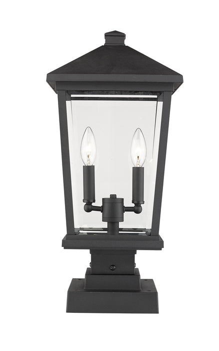 Beacon 2-Light Outdoor Pier Mounted Fixture - Lamps Expo