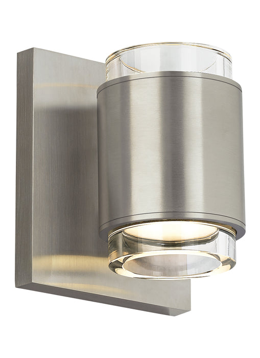 Voto Wall Round in Satin Nickel